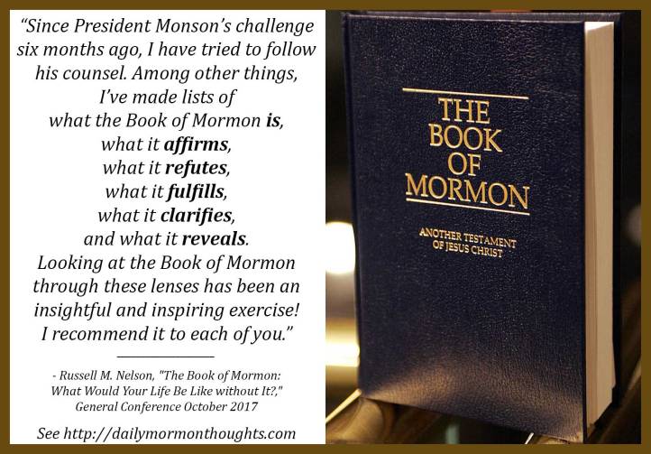 Image result for Russell M Nelson - The Book of Mormon: What Would Your Life Be Like without It?